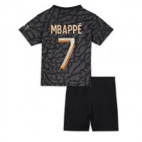 Dres Paris Saint-Germain Kylian Mbappe #7 Rezervni za djecu 2023-24 Kratak Rukav (+ kratke hlače)